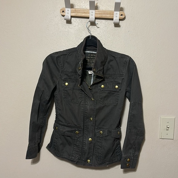 J. Crew Everett Field‎ Jacket Size XXS Petite - Picture 7 of 9